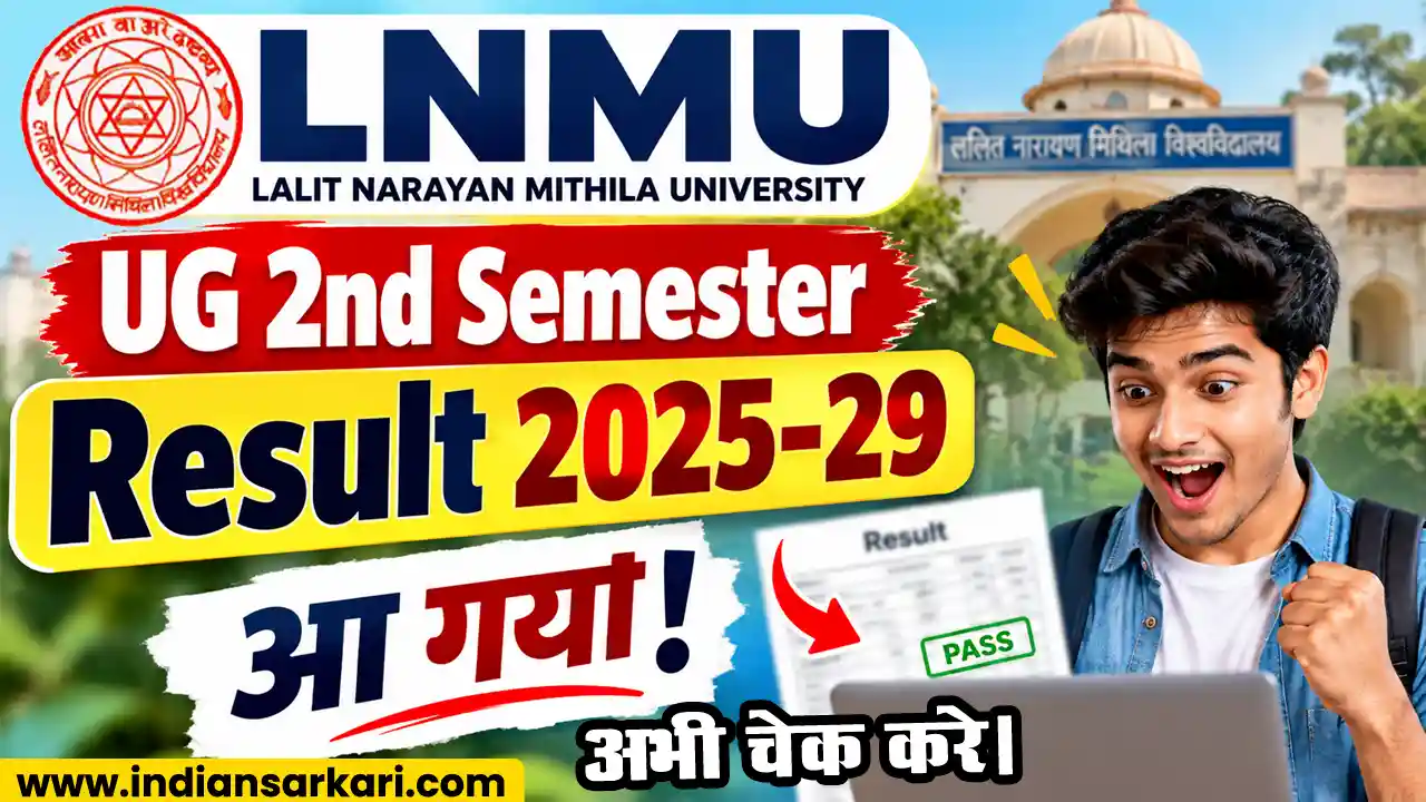 LNMU 2nd Semester Result 2025-29