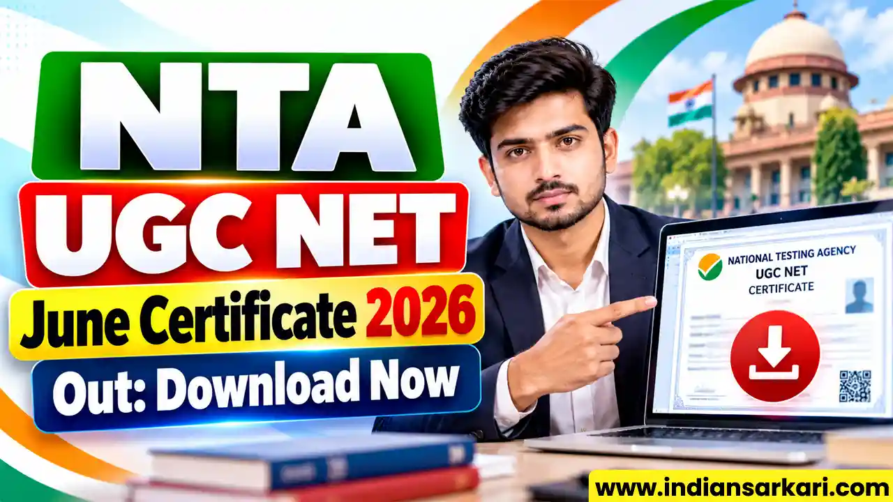 NTA UGC NET June Certificate 2026