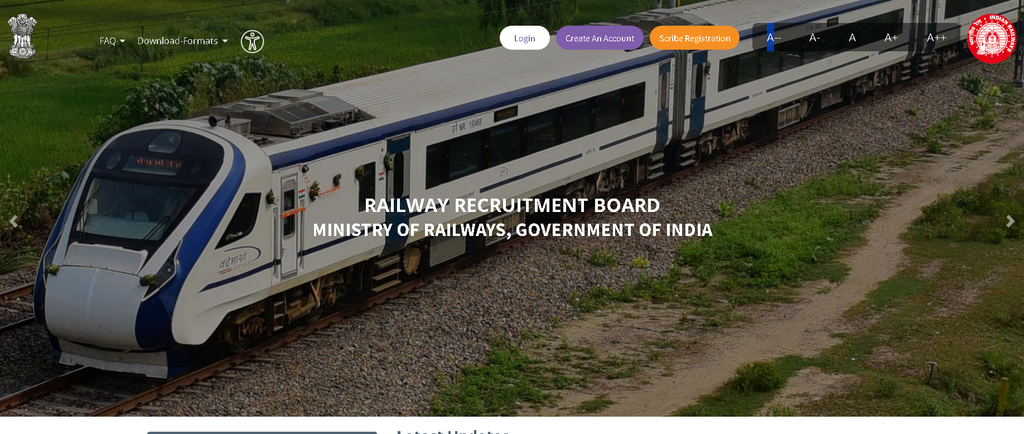 RRB NTPC Graduate Level 2026  offcial we
