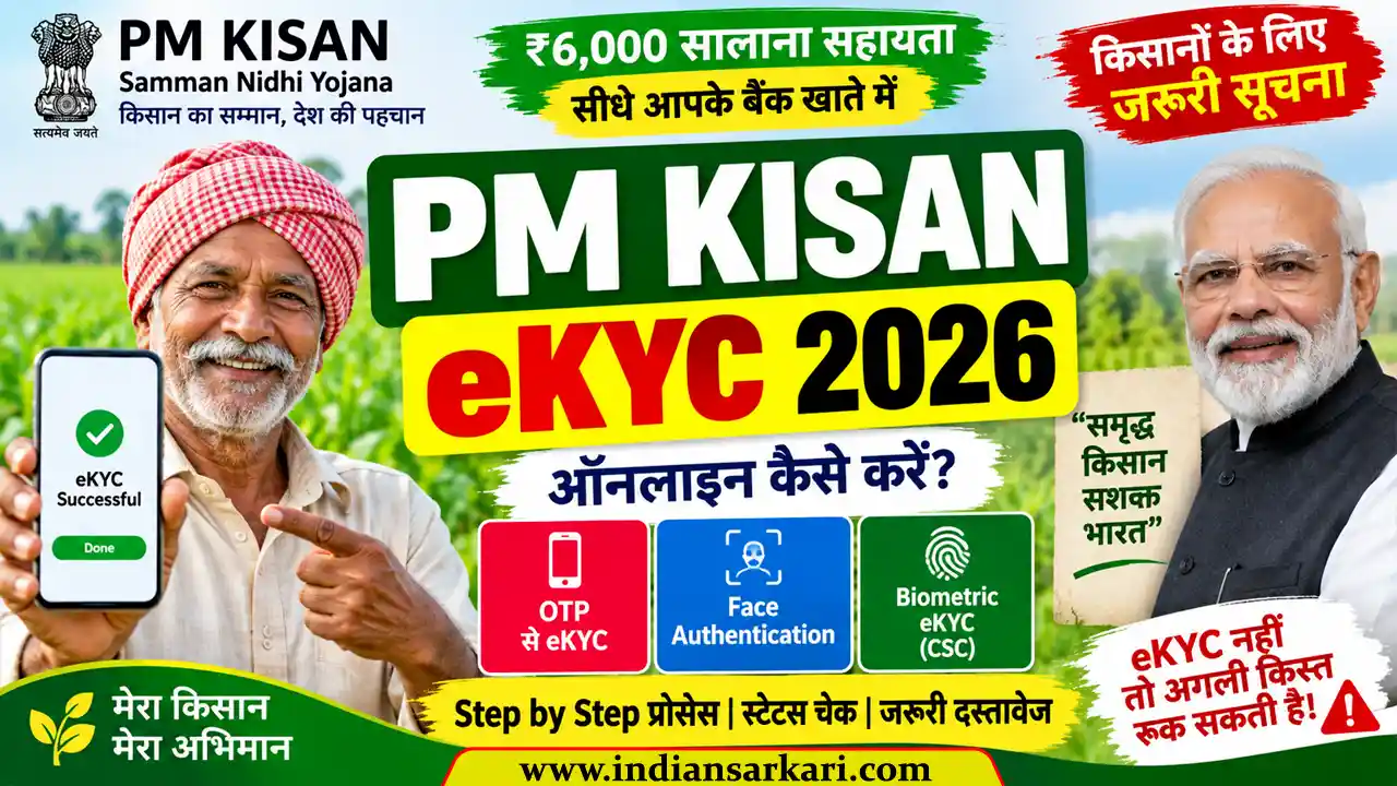 PM Kisan eKYC 2026