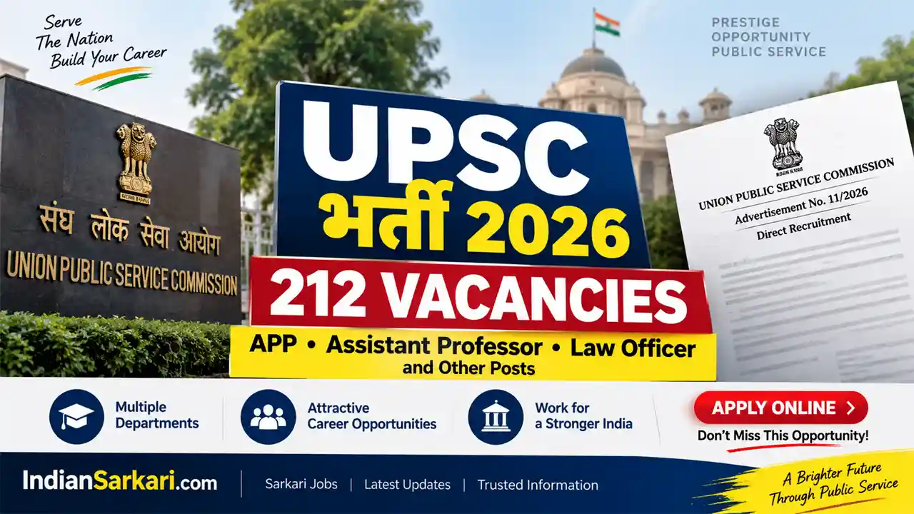 UPSC Recruitment 2026