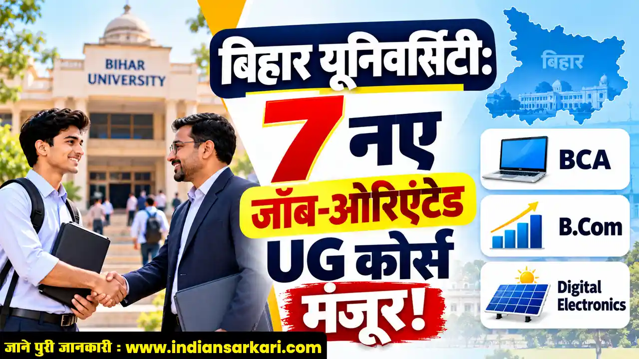 Bihar Universities Approve 7 New Job 2026-27