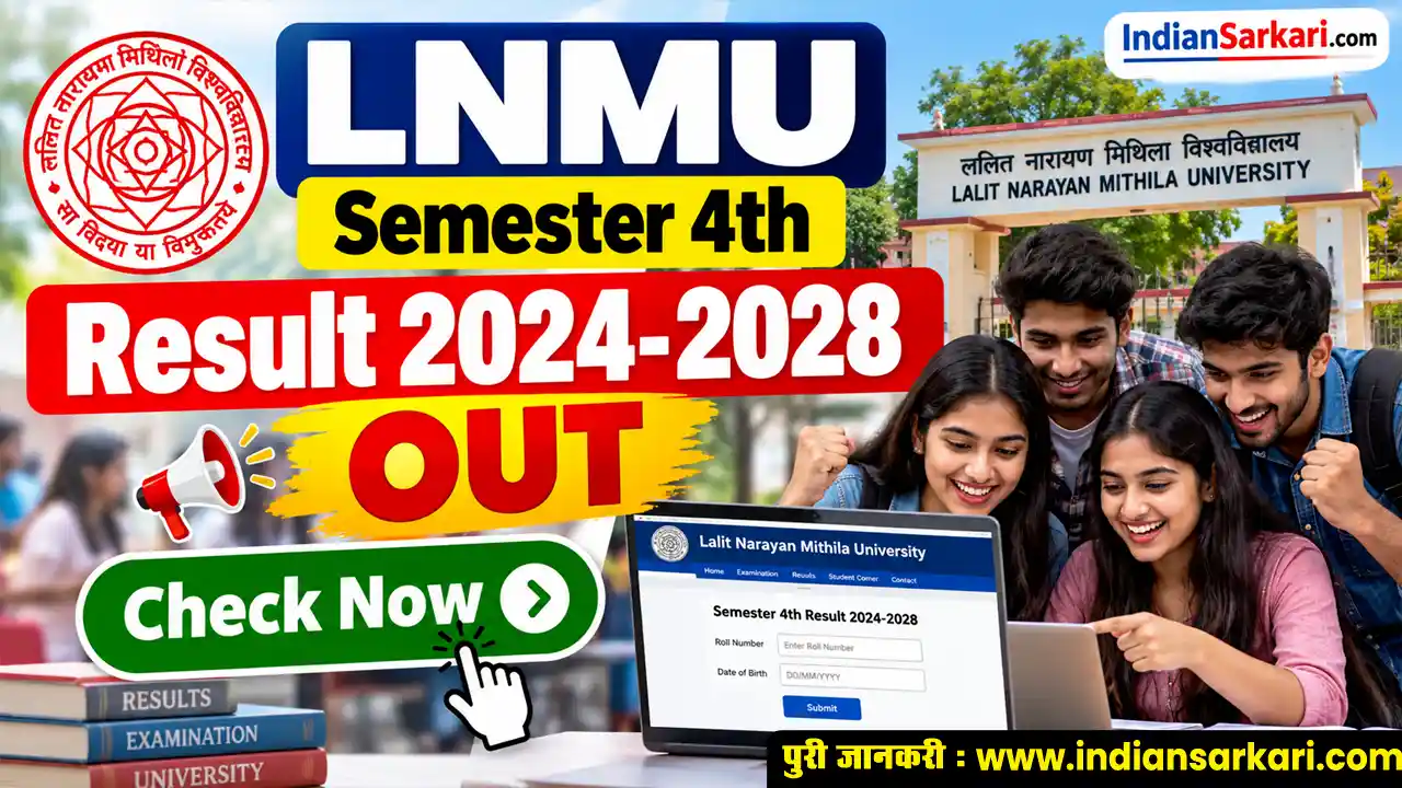 LNMU Semester 4th Result 2024-28