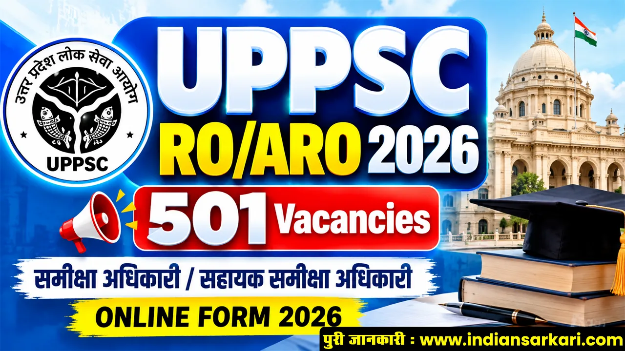 UPPSC RO/ARO Recruitment 2026