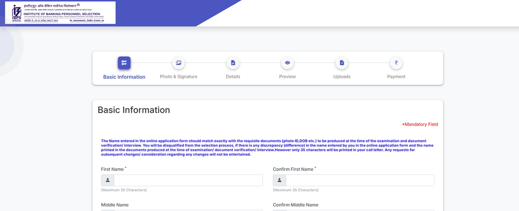 Mumbai IBPS Recruitment 2026 registration process